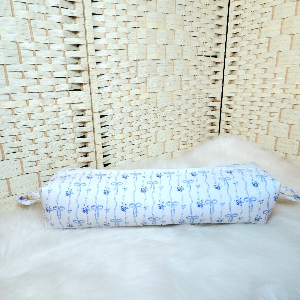 Handmade Hot Tool Hair Tool Boxy Bag Quilted Fully Lined 18.5"